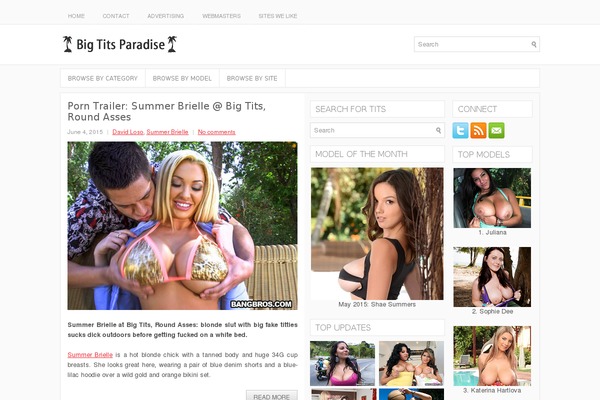 MagPress theme site design template sample