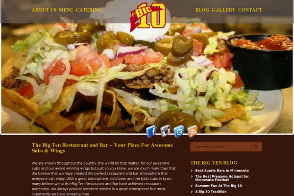 Verona theme site design template sample