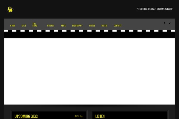 IronBand theme site design template sample