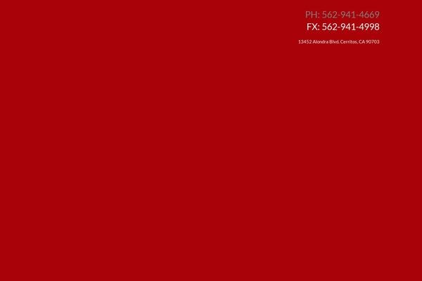 Cherry Framework theme site design template sample