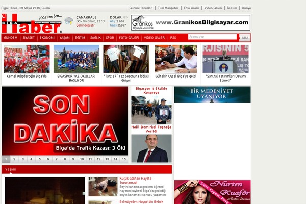 bigahaber.net site used HaberMatik V3