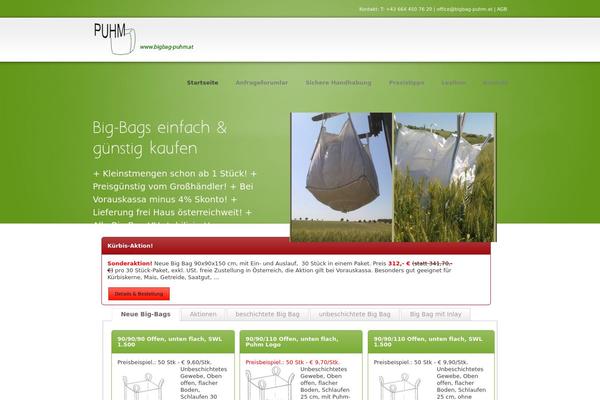 Accent theme site design template sample