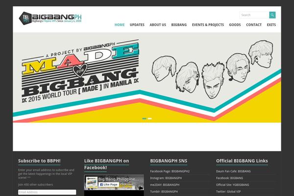 Spacious theme site design template sample