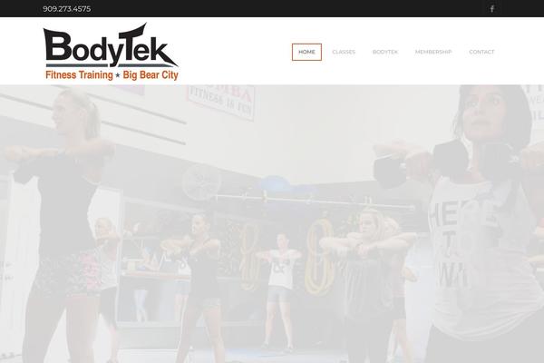 Fitness theme site design template sample