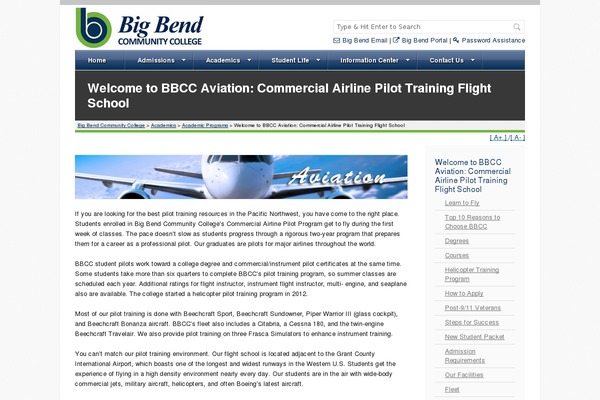 bigbendaviation.com site used Themesoft