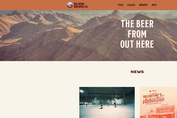 bigbendbrewing.com site used Bigbendbrewing