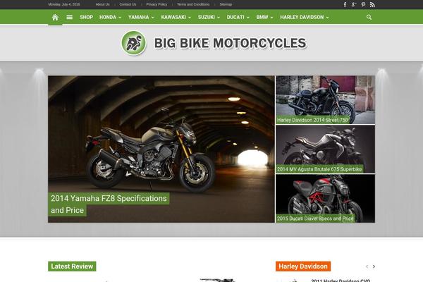 Newspaper theme site design template sample