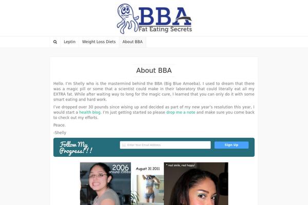 Coeur theme site design template sample
