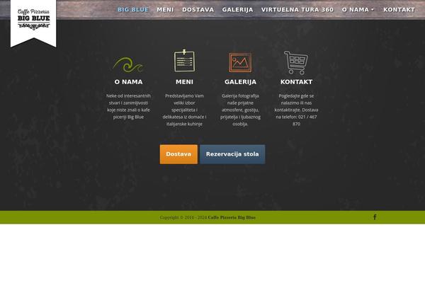 bigbluenovisad.com site used Divi