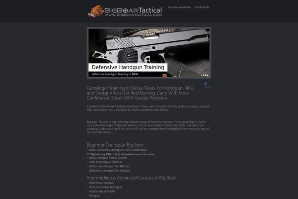 Combat theme site design template sample