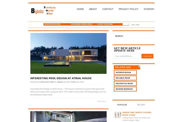 Groovy theme site design template sample