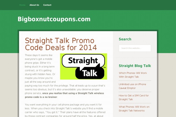 Going Green Pro theme site design template sample