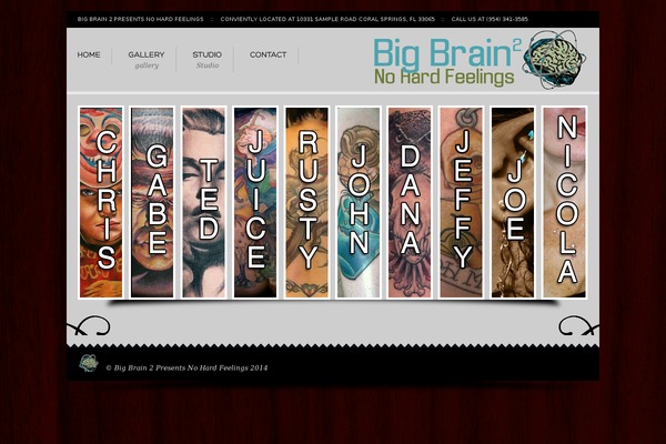 bigbrain2.com site used Poser Ink A