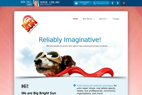 Foxy theme site design template sample