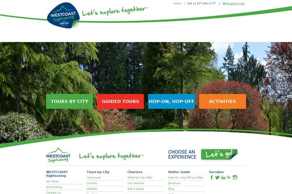 Site using Easy-slide-in plugin