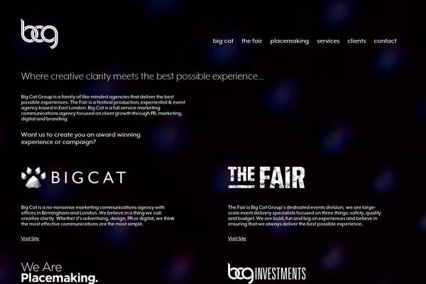 bigcat theme websites examples