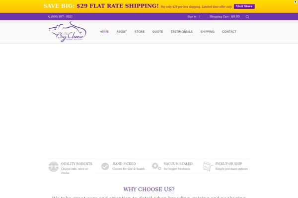bigcheeserodents.com site used Bigcheese