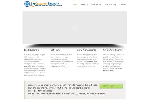 bigcustomernetwork.com site used Bigcustomernetwork