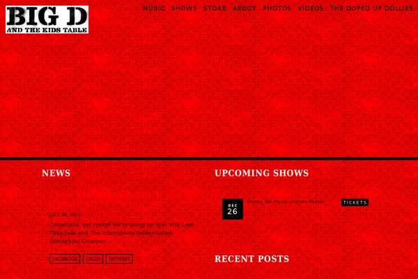 bigdandthekidstable.com site used Bigd