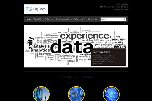 BlackBird theme site design template sample