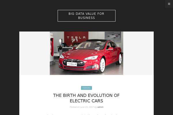 bigdatavalue.eu site used Nord-theme