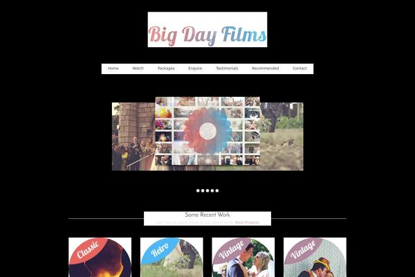 Orchid theme site design template sample