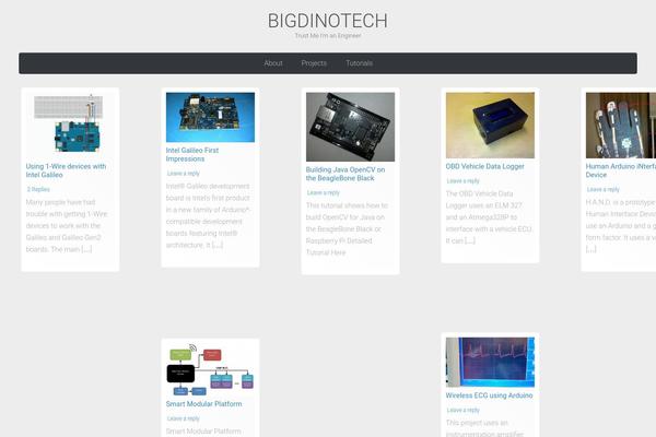 pinpress theme site design template sample