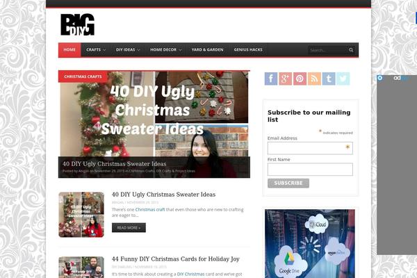 Genesis theme site design template sample