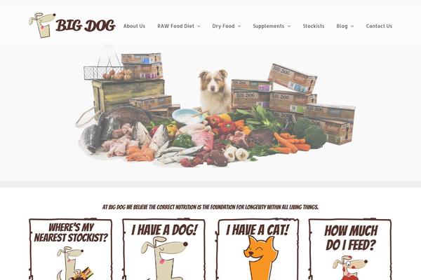 Petpress theme site design template sample