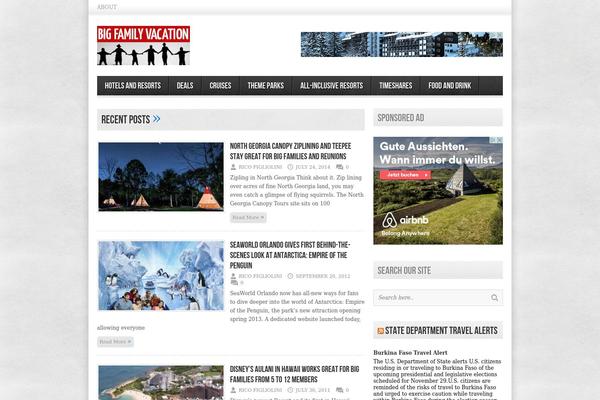 avenue theme site design template sample