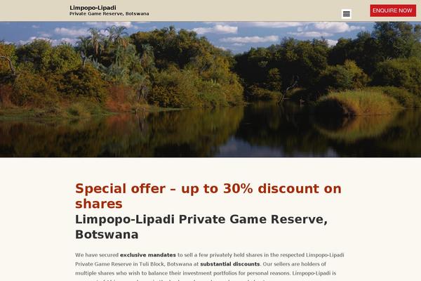 Cinnamon theme site design template sample