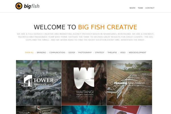 bigfishcreative.co.nz site used Bigfish