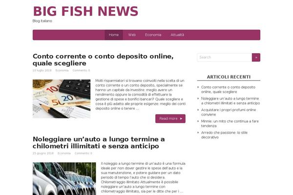 Basic theme site design template sample