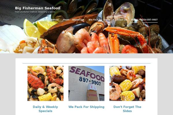 bigfishermanseafood.com site used Lyrical