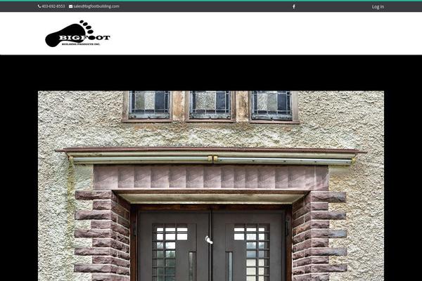 Ascent theme site design template sample