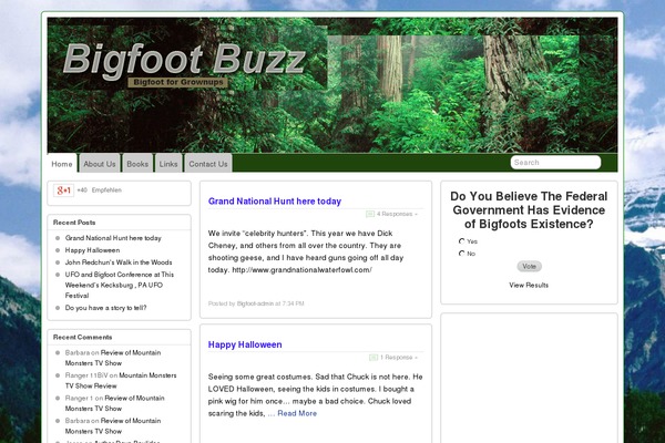bigfootbuzz.net site used Edu-college