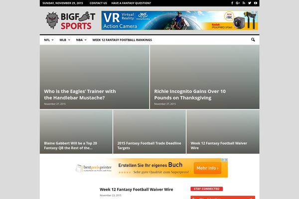 NewsMag theme site design template sample
