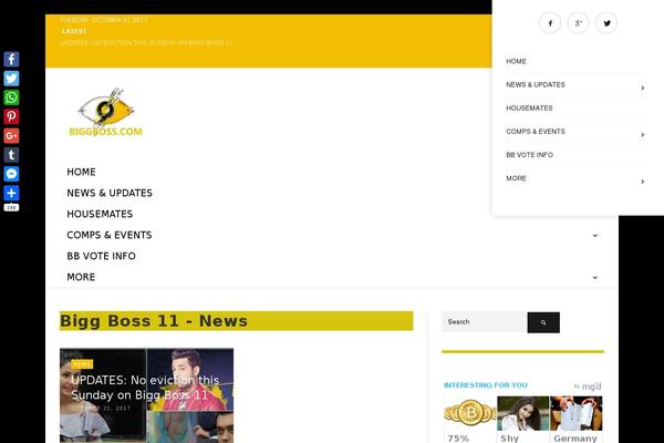 biggboss.com site used PRESSO