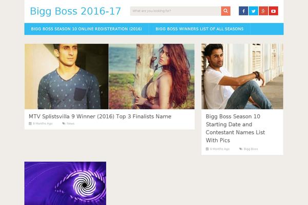 Site using Facebook Popup Like Box Responsive plugin