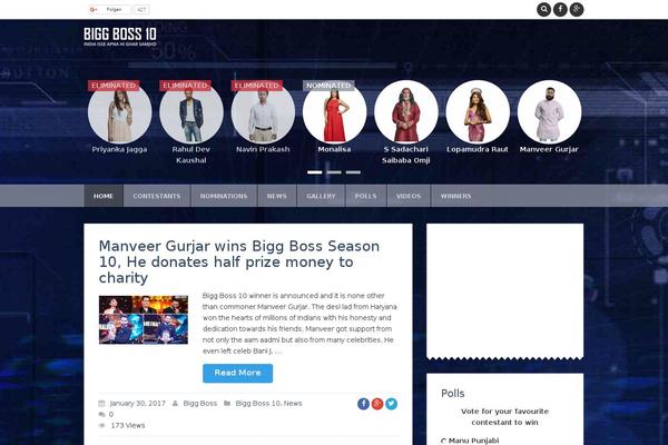 Site using WP Poll plugin