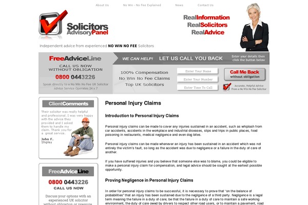 biggerinjuryclaims.co.uk site used Bic