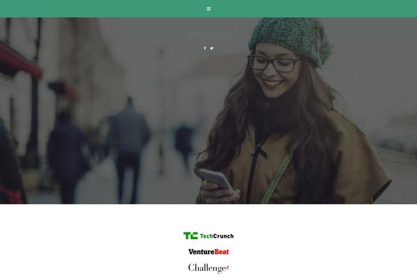 Landy theme site design template sample