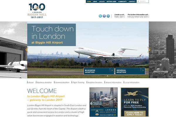 Site using Flying-pages plugin