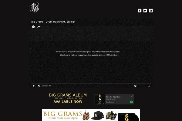 biggrams.com site used Biggrams