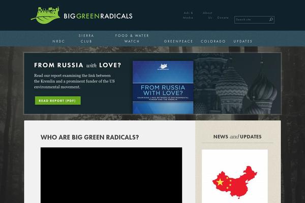 biggreenradicals.com site used Biggreenradicals