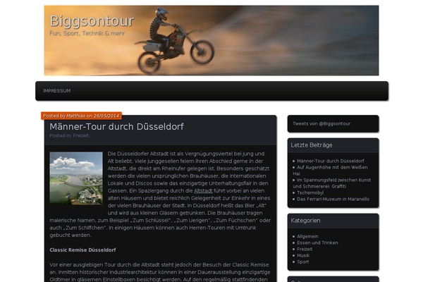 Parament theme site design template sample