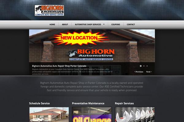 Radial theme site design template sample