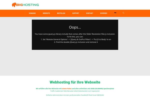 Arkahost theme site design template sample