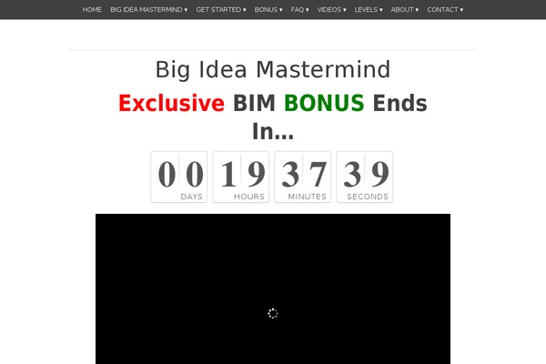 Bold Headline theme site design template sample