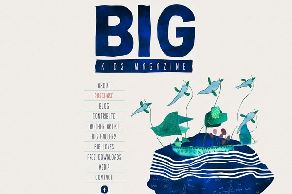 Big theme site design template sample